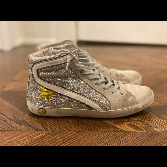 Golden Goose Other - Golden Goose sneakers. Silver. Sz 35